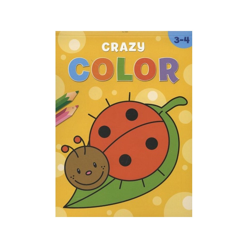 Deltas  Crazy Color (3-4jr) Kleurboek
