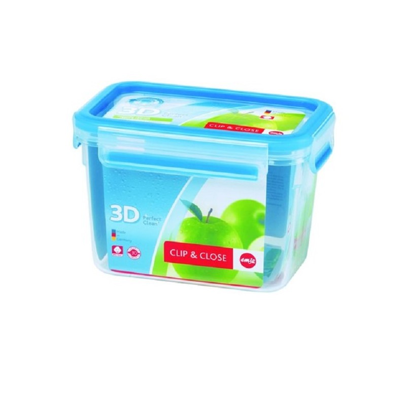 Emsa Clip & Close 3D Voorraaddoos 1,1 liter