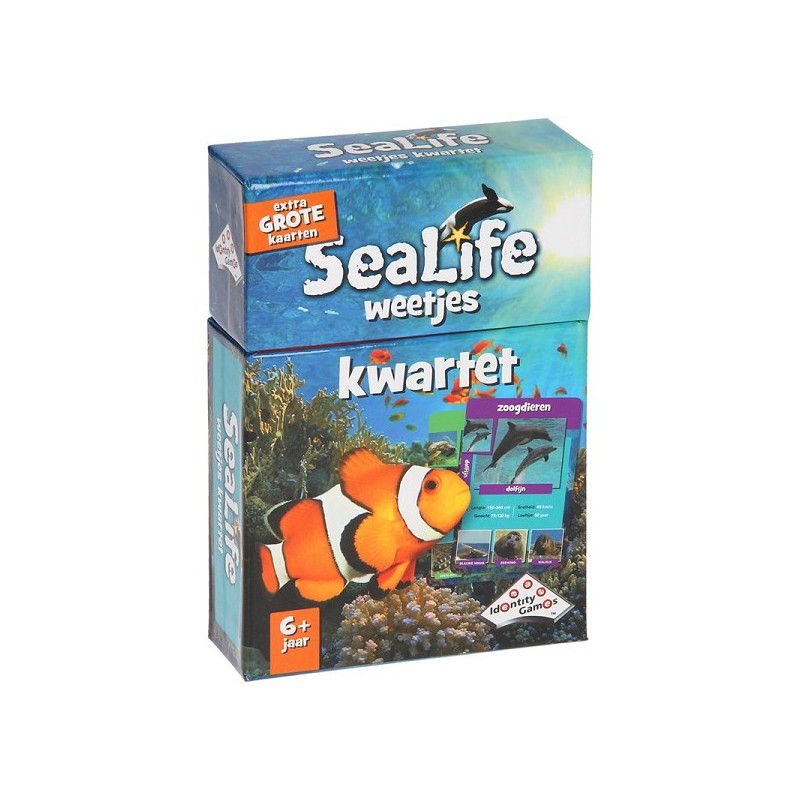 IdentityGames Weetjes kwartet Sealife