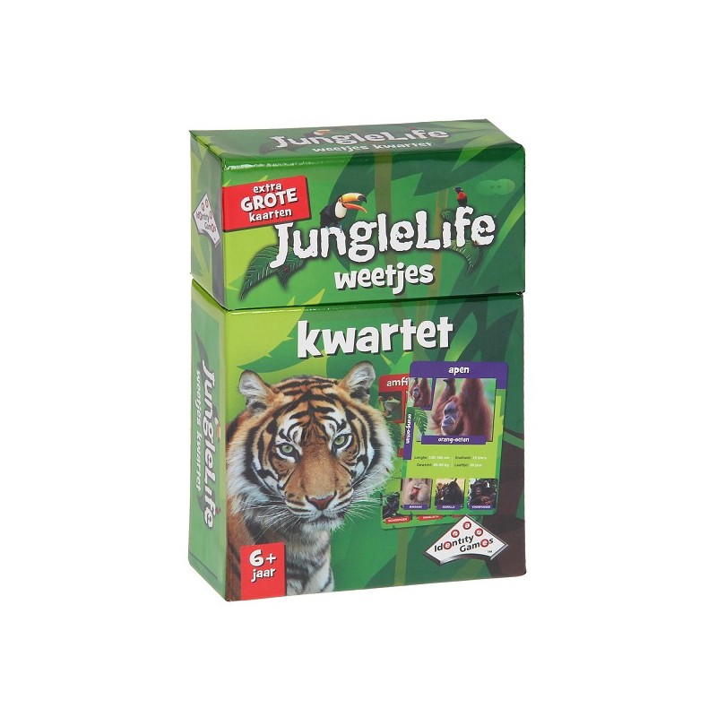 Quatuor de quiz sur IdentityGames Junglelife