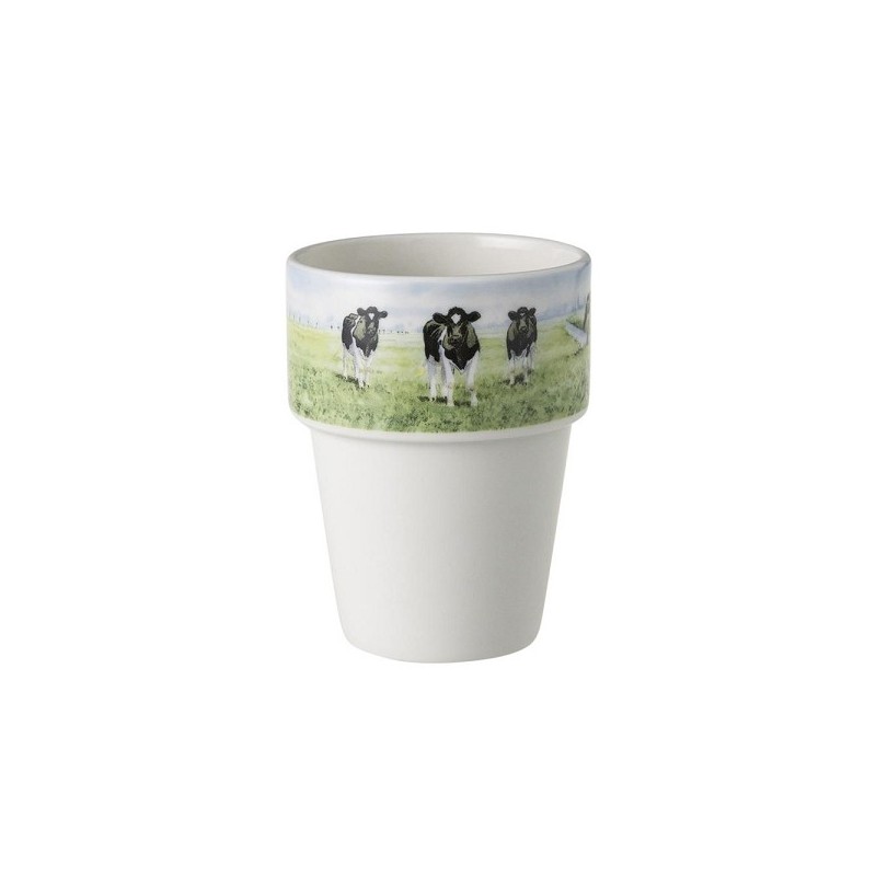 Wiebe van der Zee Tasses à Lait Nieuw Buren boîte de 6 pièces 260ml porcelaine