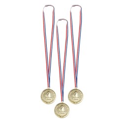 Sachet de 3 médailles "numéro 1"