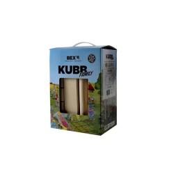 Bex Kubb jeu de base en bois de bouleau