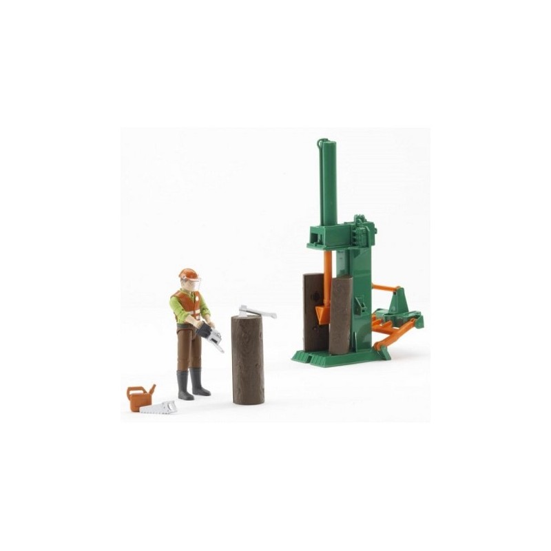 Bruder B-World Ensemble de figurines Foresterie