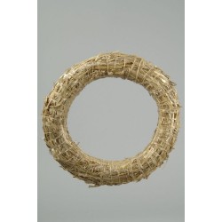 Couronne de paille 40cm