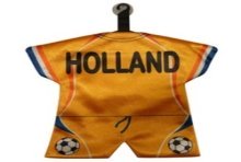 Chemise de fenêtre de voiture Hollande orange