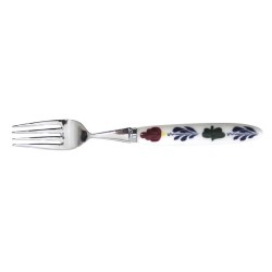 Boerenbont vork pak van 5 st 21x2,5x1,8 cm RVS/Keramiek