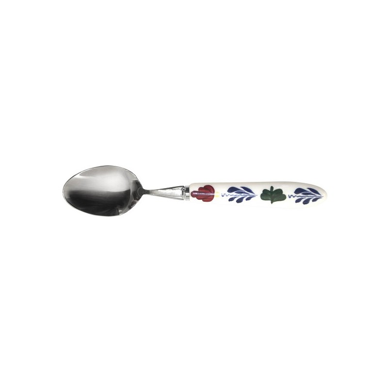 Boerenbont cuillère pack de 5 pièces 20,5x4x2,2cm, acier inoxydable/céramique