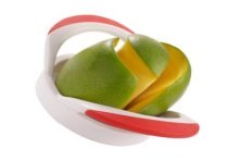 Westmark coupe-mangue plastique/acier inoxydable 20x10,5x6,5cm