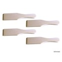 Spatules gourmandes en bois lot de 4