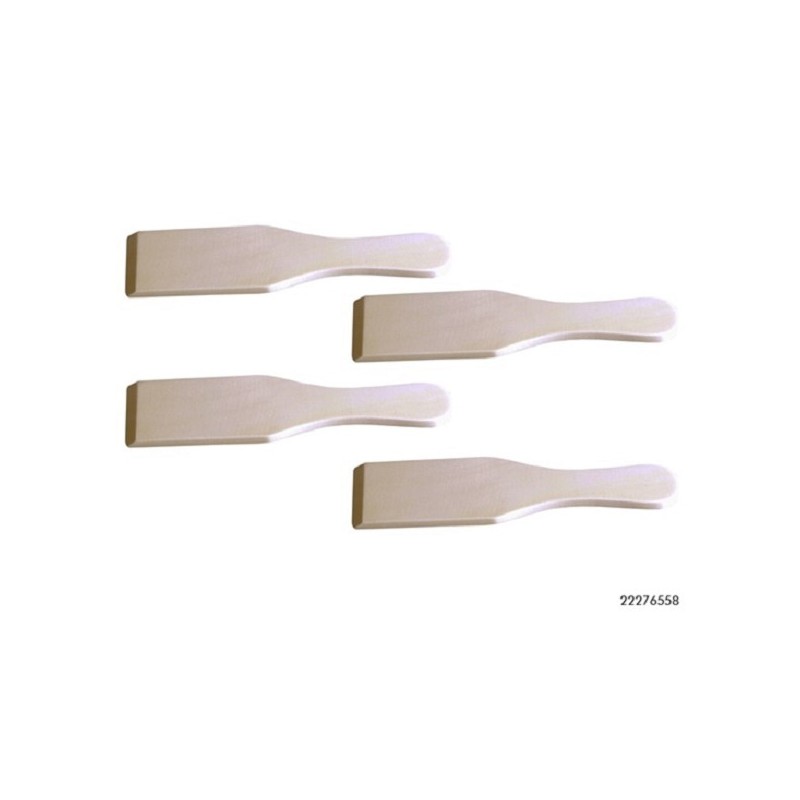 Spatules gourmandes en bois lot de 4