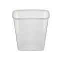 Gobelets d'emballage 500 ml avec couvercle transparent, 10 pièces