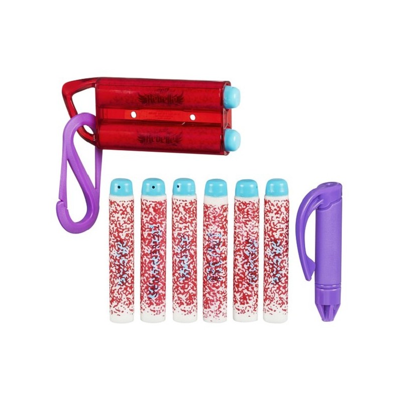 Hasbro NERF Rebelle code red dart refill