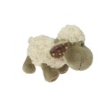 Peluche mouton debout douce bouclée 20cm