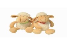 Pluche schaap jongen of meisje soft 17cm