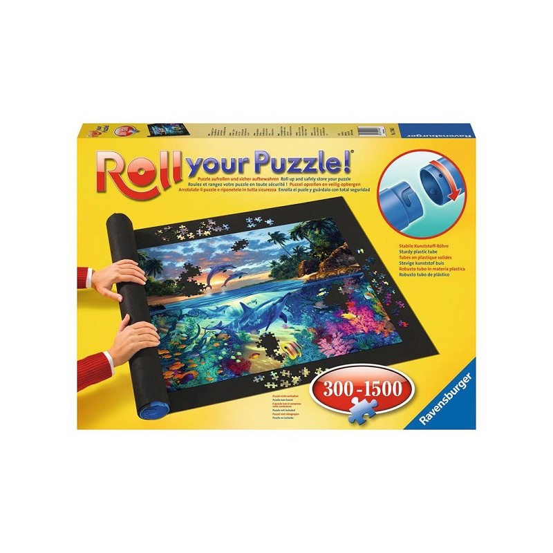 Ravensburger Lancez votre puzzle ! Rouleau de puzzle pour tapis de puzzle de 300 à 1 500 pièces