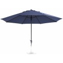 Parasol Timor 400cm à enroulement BLEU SAPHIERE