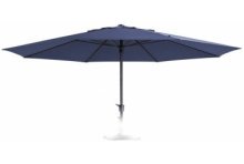 Parasol Timor 400cm opdraai SAFIER BLAUW