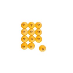 Tafeltennisballen 3 ster 40mm 12 stuks oranje