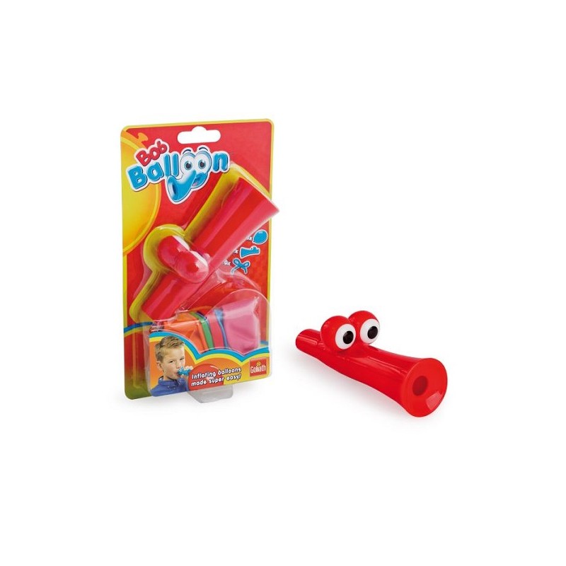 Goliath Bob Balloon Rood ballon opblaashulpstuk