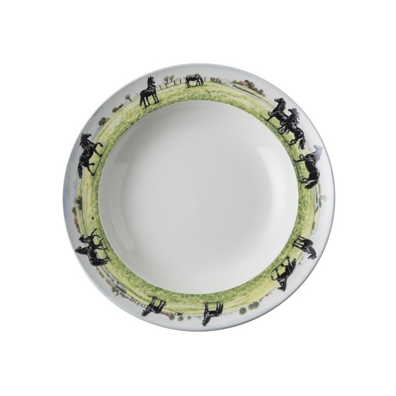 Wiebe van der Zee Assiette Deep We Feel Ø23cm pack de 6 pièces en porcelaine