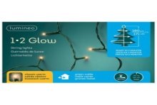 Lumineo kerstboomverlichting 1-2 glow voor 180cm boom 171 LED classic warm wit