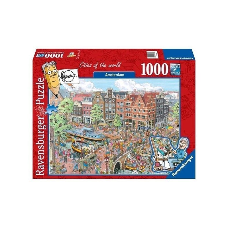 Ravensburger puzzle Fleroux Amsterdam 1000pcs