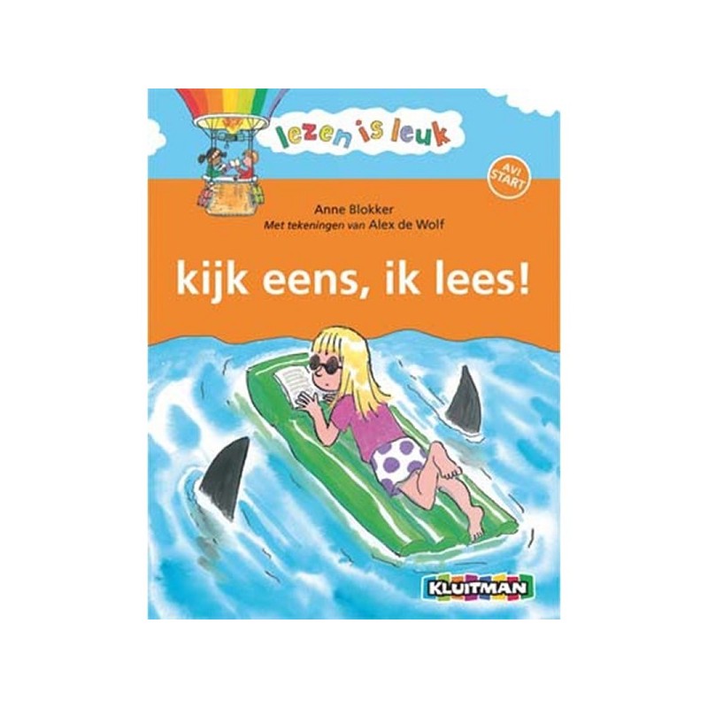 Kluitman Lezen is leuk kijk eens, ik lees (AVI Start)