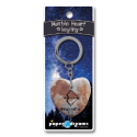 Porte-clés coeur marbre - archer