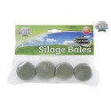 Balles d'ensilage rondes Kids Globe 4 pièces 1:32