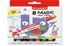 Bruynzeel 8 Magic Felt Tips