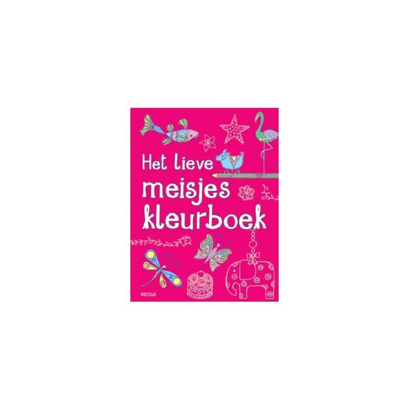 Deltas Het lieve meisjes kleurboek