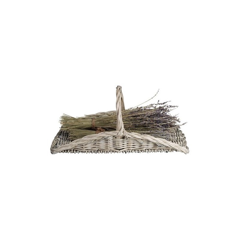 Esschert Design Panier de cueillette de fleurs 53x27x24cm Branches de saule