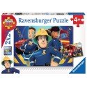 Ravensburger SAM: Helpt je uit de brand puzzel 2x24 stukjes