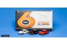 Die Cast pull back 'Funny Car' 9 cm 3 ass kleur met l&s