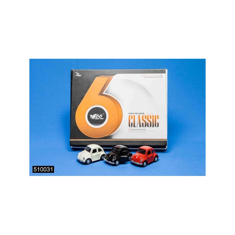 Die Cast pull back 'Funny Car' 9 cm 3 ass kleur met l&s
