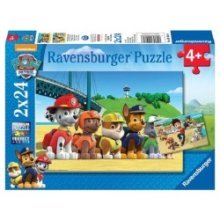Ravensburger Paw Patrol dappere honden puzzel 2x24 stukjes