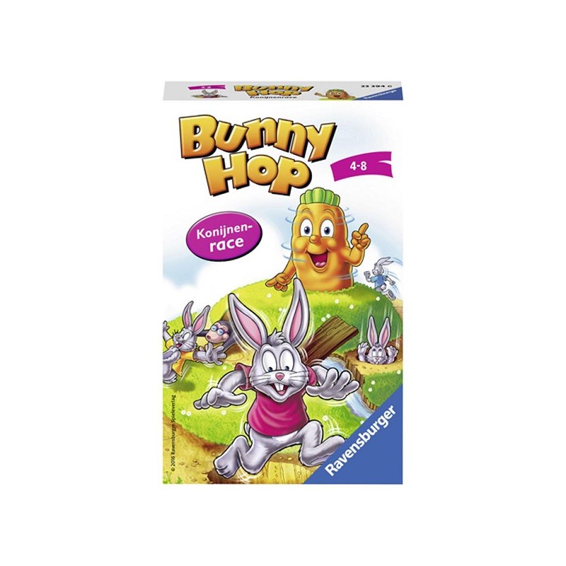 Ravensburger Pocketspel Bunny Hop Konijnenrace