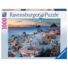 Ravensburger Puzzel 1000 stukjes Avond in Santorini
