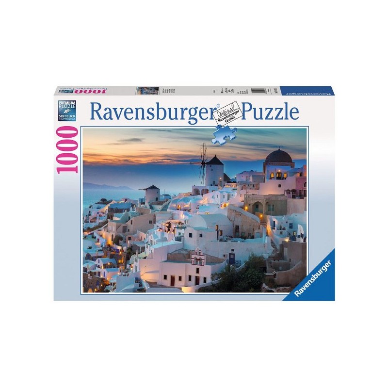 Ravensburger Puzzle 1000 pièces Soirée à Santorin