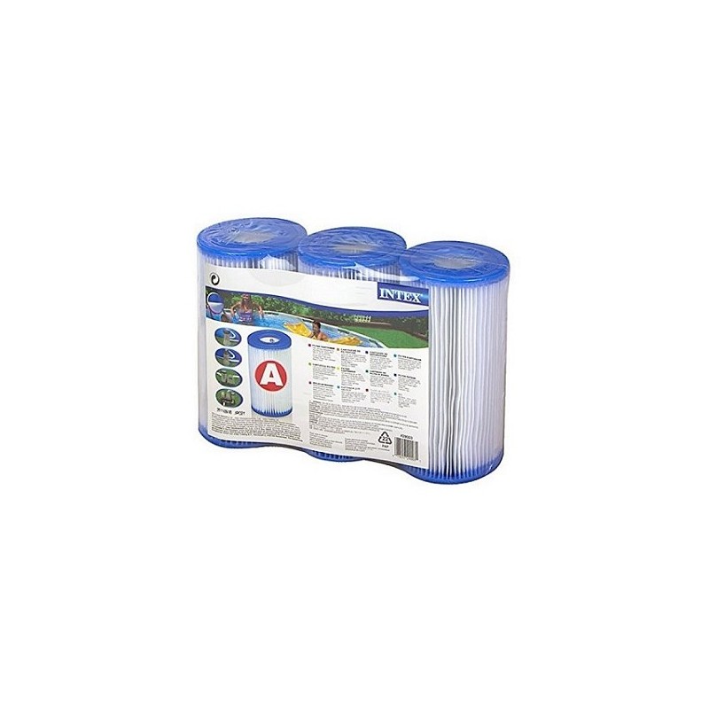 Intex A-filterpatroon verpakt per 3
