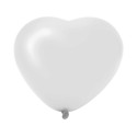 Ballons coeur blanc 6 pcs