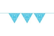 Ligne drapeau PE Miffy bébé Bleu 10m