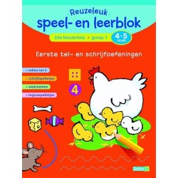 Deltas Bloc de jeu et d'apprentissage très amusant - Exercices de comptage et d'écriture (4-5 ans)