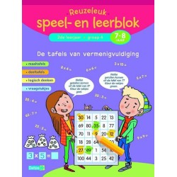 Deltas Bloc géant de jeu et d'apprentissage Tables de multiplication (7-8 ans)