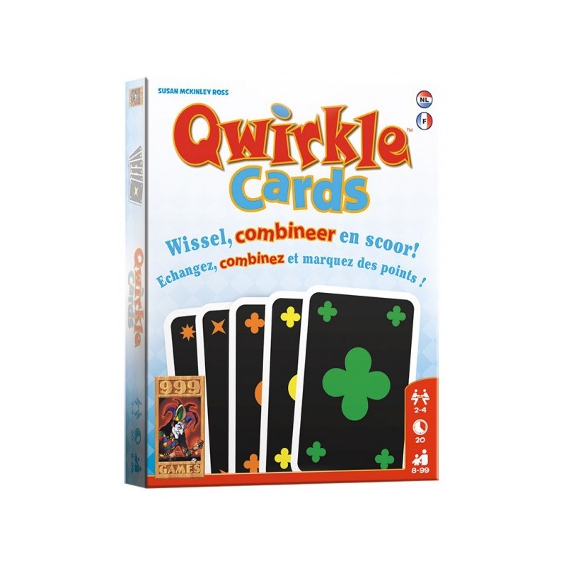 999 Games Jeu de cartes Qwirkle Cards