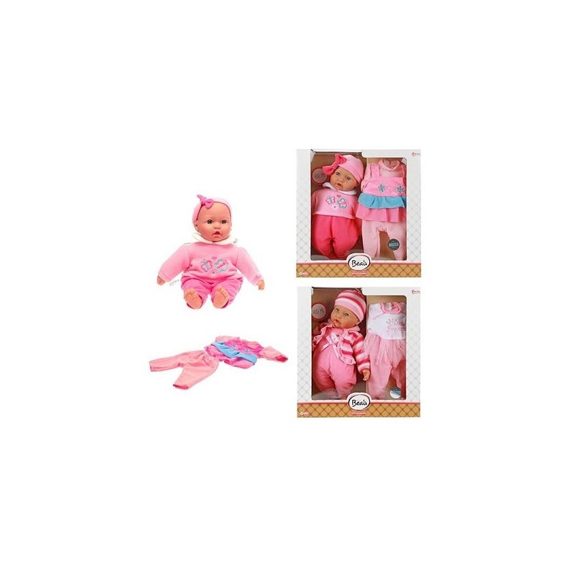 Toi Toys Cute Baby Baby poupée 40 cm avec ensemble de vêtements supplémentaires