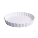 Fond de gâteau en céramique Ø25cm blanc