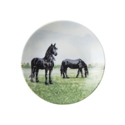 Wiebe van der Zee Petit four Wij Gevoel coffret cheval de 4 pièces Ø10,5cm porcelaine