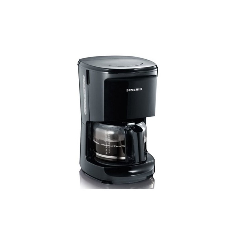 Severin KA 4815, Filter koffiezetapparaat, 1,25 l, voor gemalen koffie, 1000 W, Zwart